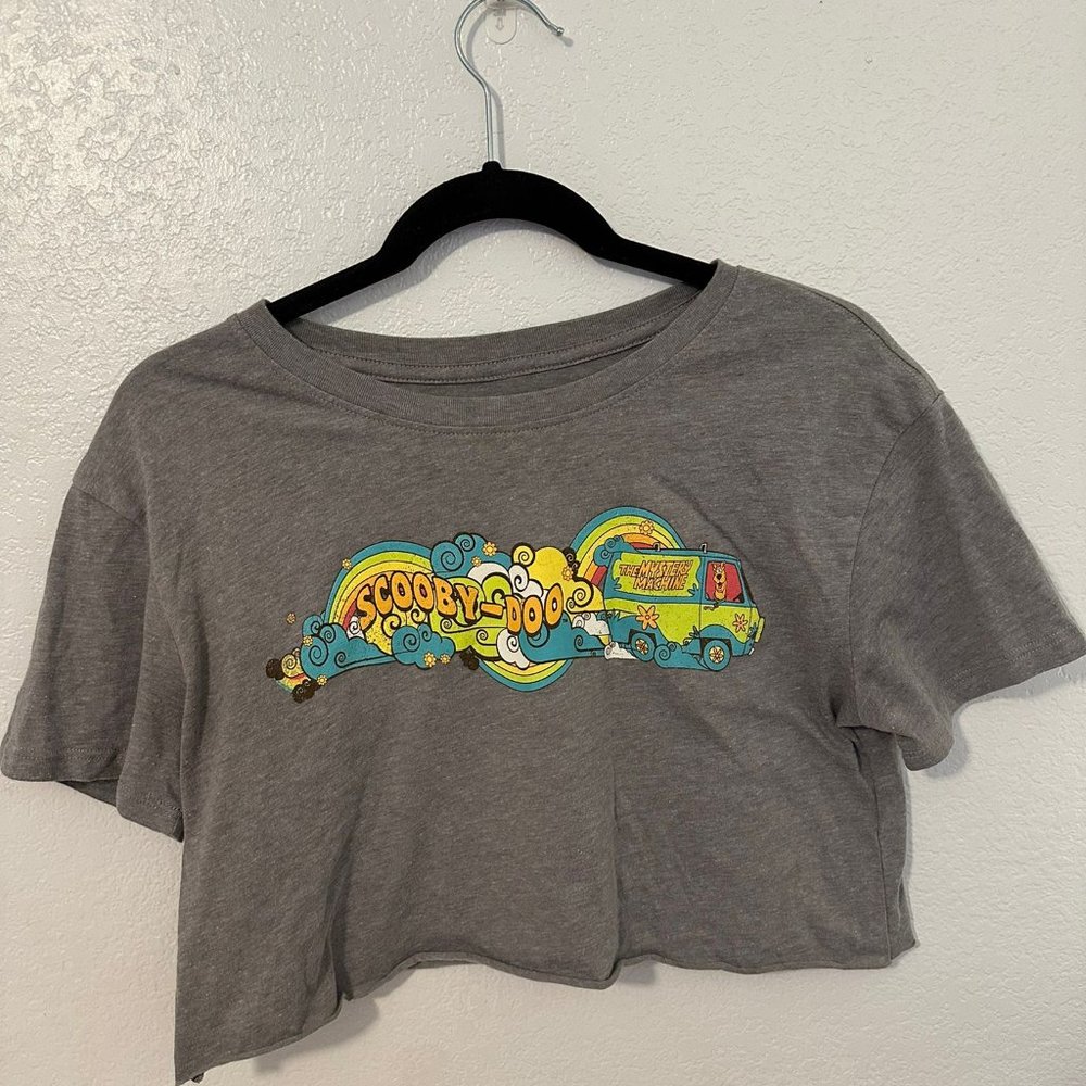 Scooby Doo & The Mystery Machine Cropped Tshirt
